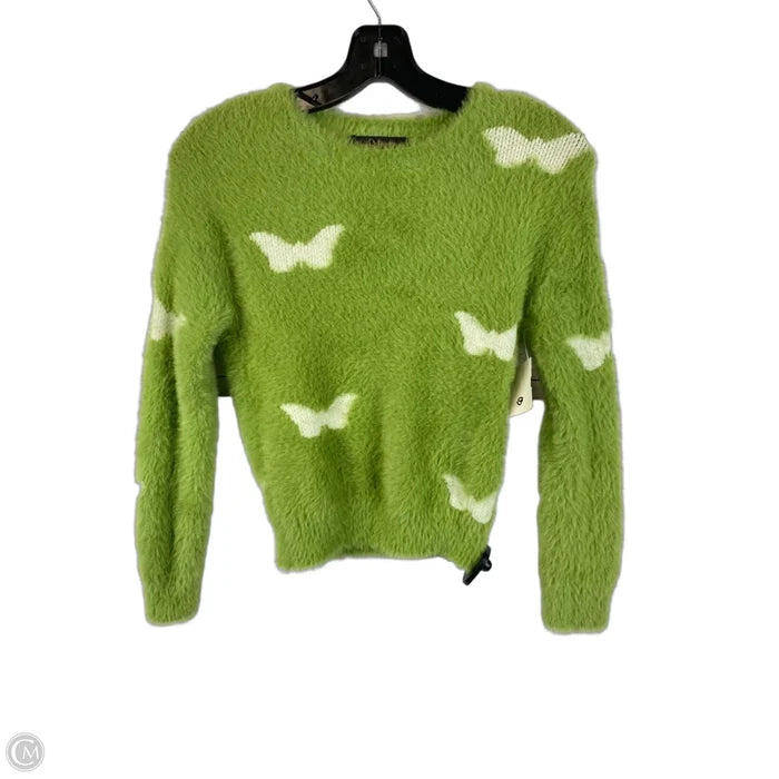 Sweater By Clothes Mentor In Green, Size: Xs