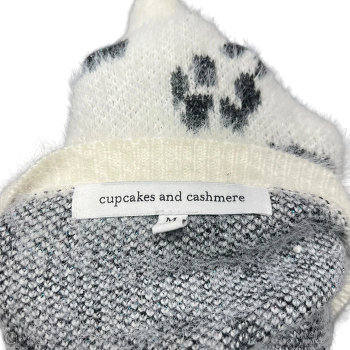 Sweater By Cupcakes And Cashmere In Leopard Print, Size: M