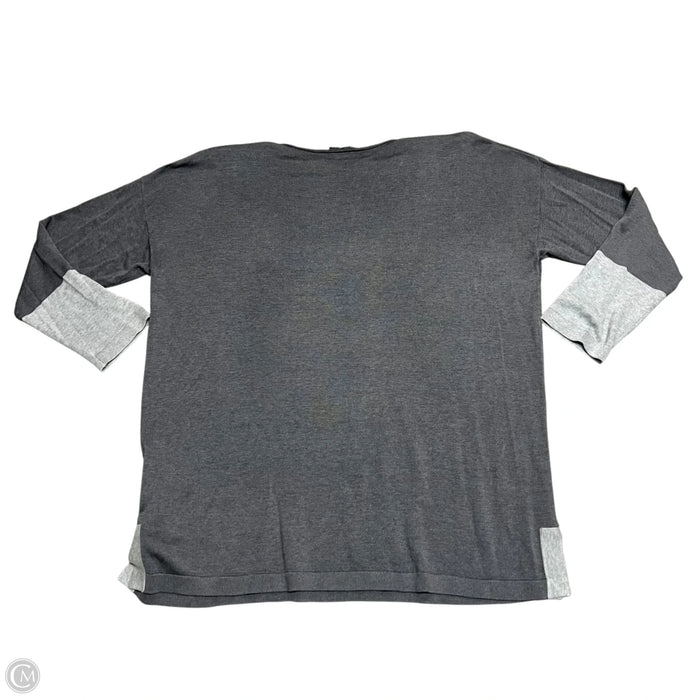 Sweater By Eileen Fisher In Grey, Size: Xl