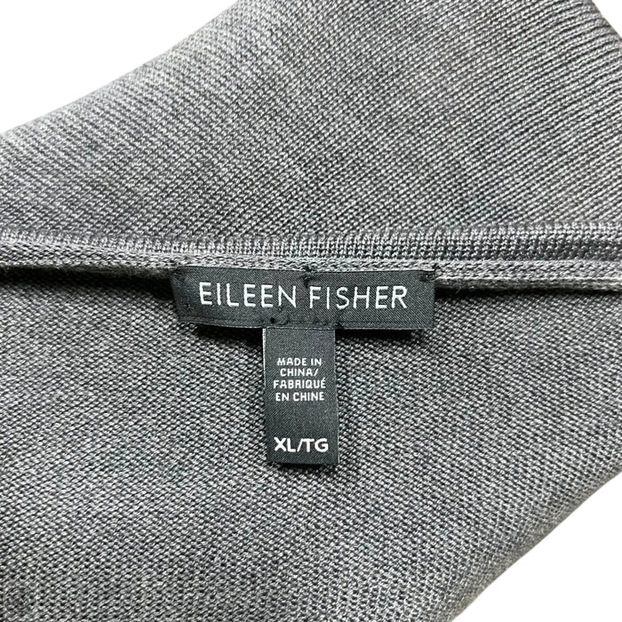 Sweater By Eileen Fisher In Grey, Size: Xl