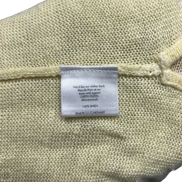 Sweater By Eileen Fisher In Yellow, Size: 2x
