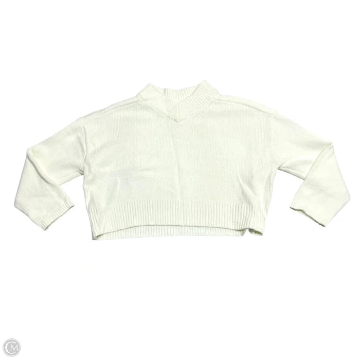 Sweater By Gap In Cream, Size: Xs