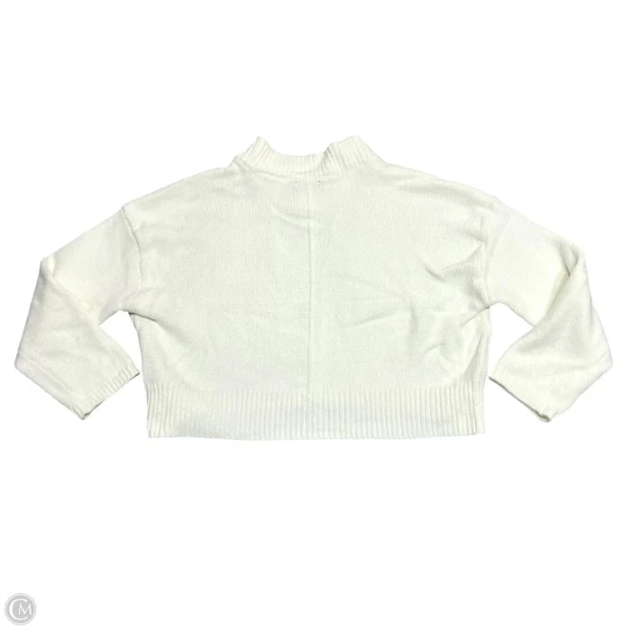 Sweater By Gap In Cream, Size: Xs