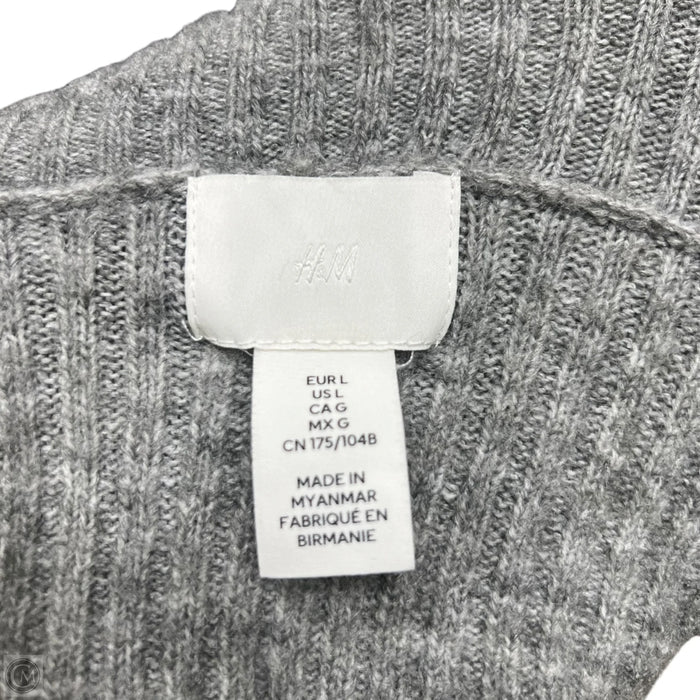 Sweater By H&m In Grey, Size: L