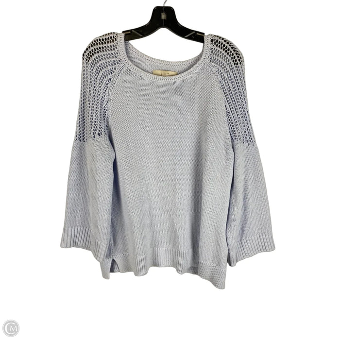 Sweater By Loft In Blue, Size: L