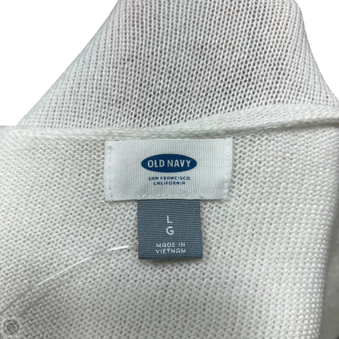 Sweater By Old Navy In Cream, Size: L