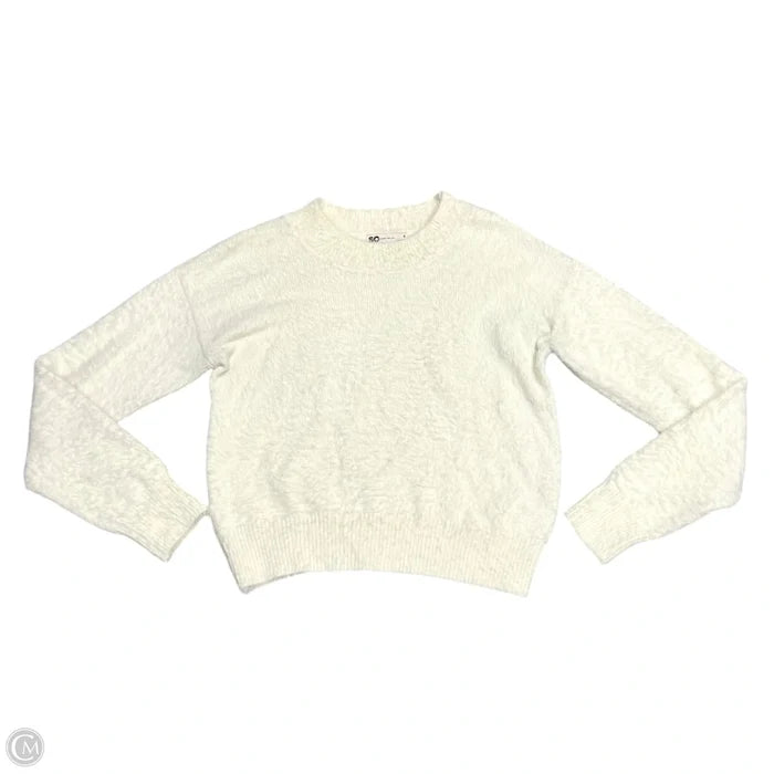 Sweater By So In Cream, Size: S
