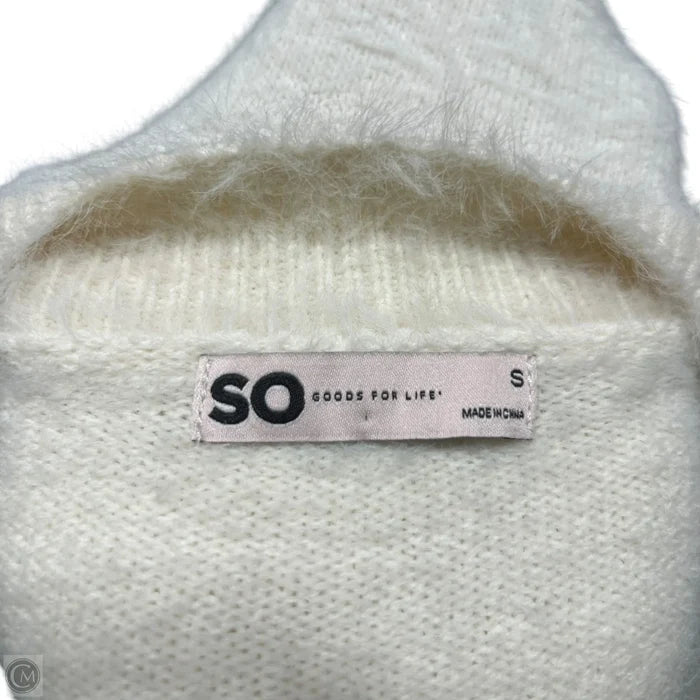 Sweater By So In Cream, Size: S