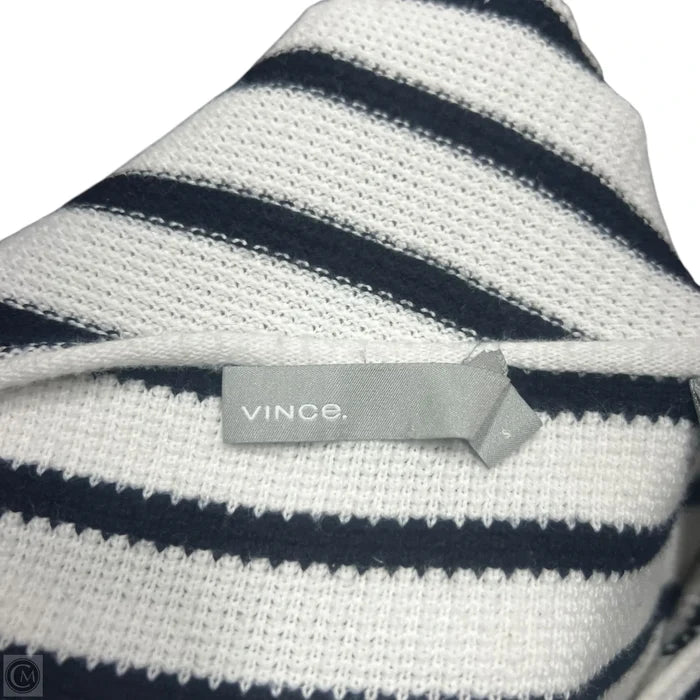 Sweater By Vince In Blue & White, Size: S