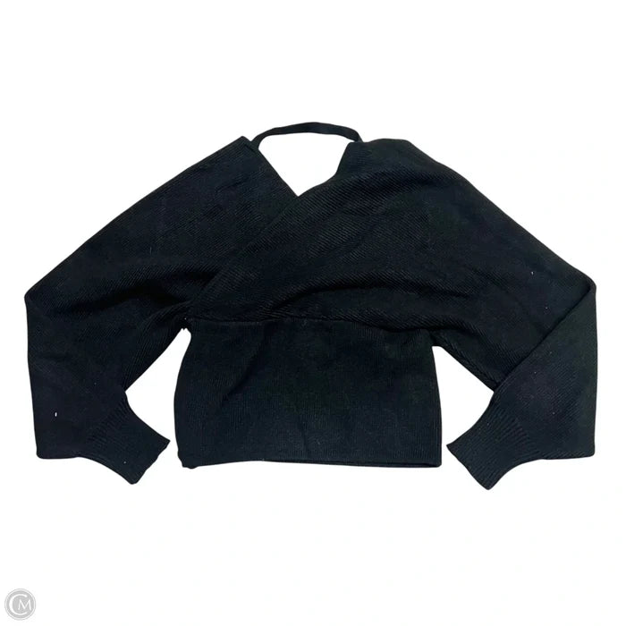 Sweater By Zenana In Black, Size: L