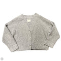 Sweater Cardigan By Abercrombie And Fitch In Grey, Size: L