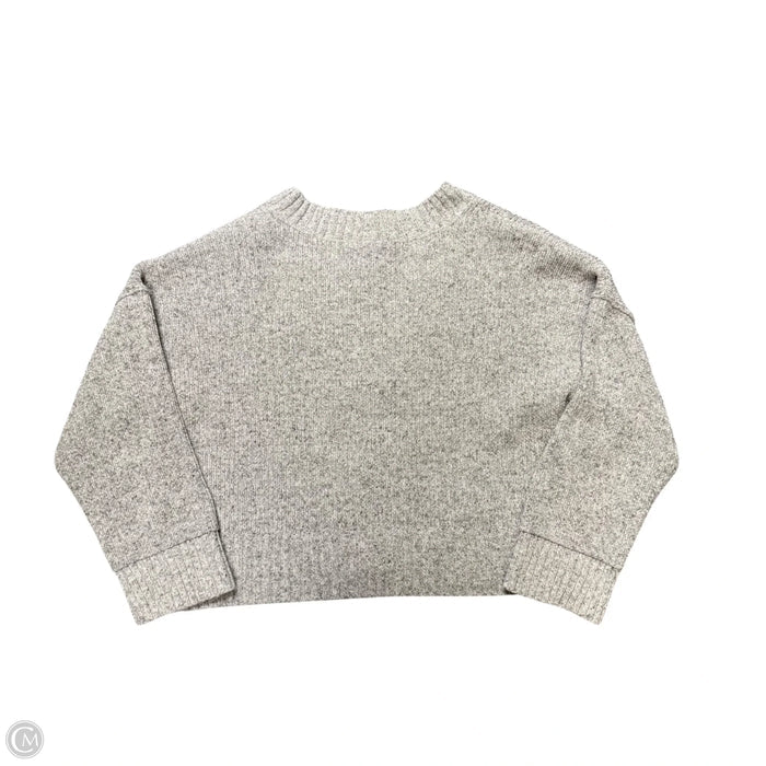 Sweater Cardigan By Abercrombie And Fitch In Grey, Size: L