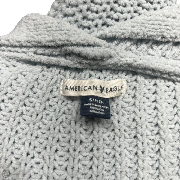 Sweater Cardigan By American Eagle In Blue, Size: S