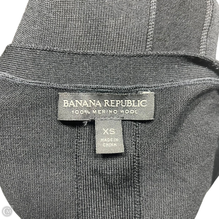 Sweater Cardigan By Banana Republic In Black, Size: Xs