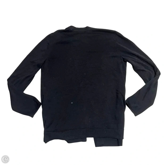 Sweater Cardigan By Croft And Barrow In Black, Size: M