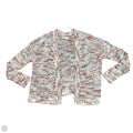 Sweater Cardigan By Loft In Rainbow Print, Size: L