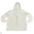 Sweater Cardigan By Loft In Tan & White, Size: L