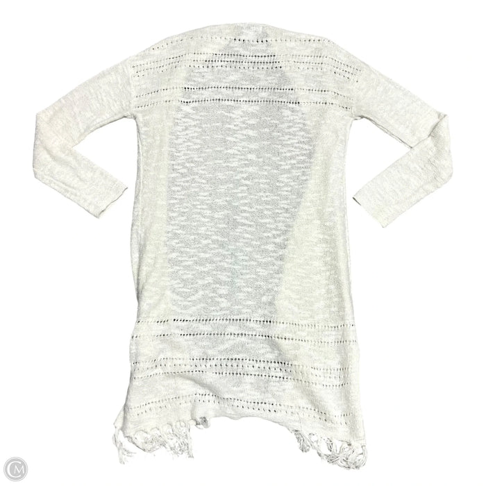 Sweater Cardigan By Old Navy In White, Size: S