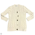 Sweater Cardigan By Tarse In Cream, Size: L