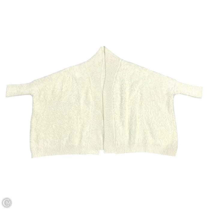 Sweater Cardigan In Cream, Size: M