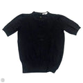 Sweater Short Sleeve By Zara In Black, Size: S