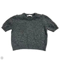 Sweater Short Sleeve By Zara In Grey, Size: S