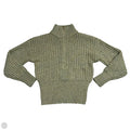 Sweatshirt Collar By Ana In Green, Size: Xs