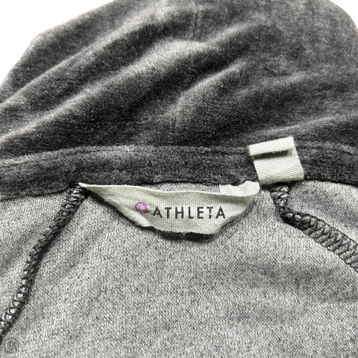 Sweatshirt Collar By Athleta In Grey, Size: Xxs
