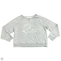 Sweatshirt Crewneck By Lou And Grey In Grey, Size: L