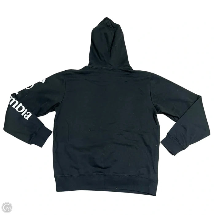 Sweatshirt Hoodie By Columbia In Black, Size: M