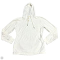 Sweatshirt Hoodie By Lucky Brand In Cream, Size: L