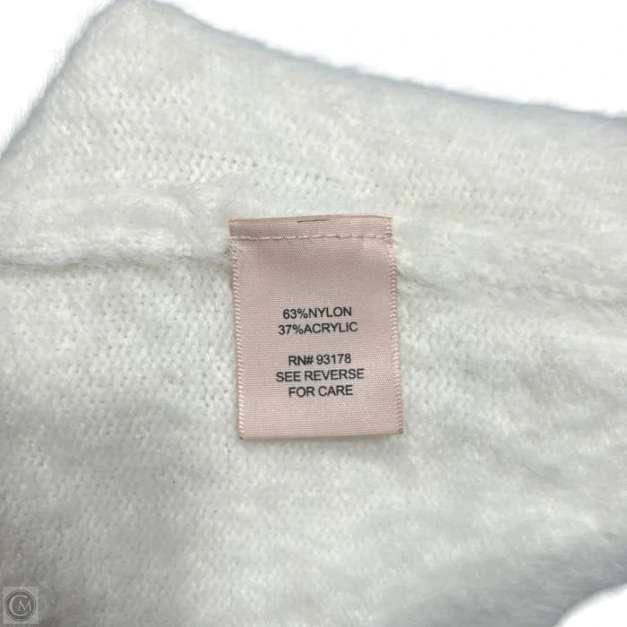 Sweatshirt Hoodie By Philosophy In Cream, Size: M