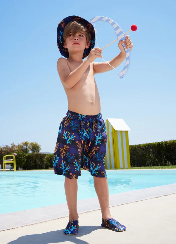 Swimshorts Marie Raxevsky Swim Shorts Midnight Reef Apoella