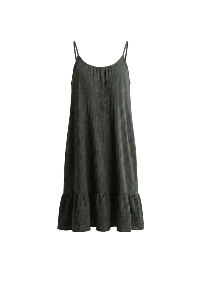 Dresses APLA Taf Shiny Mini Strap Dress Black O/S / Black Apoella