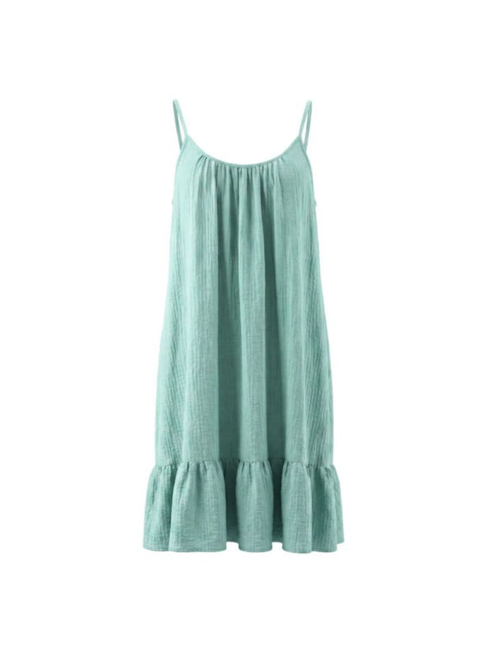 Dresses APLA Taf Shiny Mini Strap Dress Mint O/S / Mint Apoella