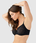 Taking Sides T-Shirt Bra: Black