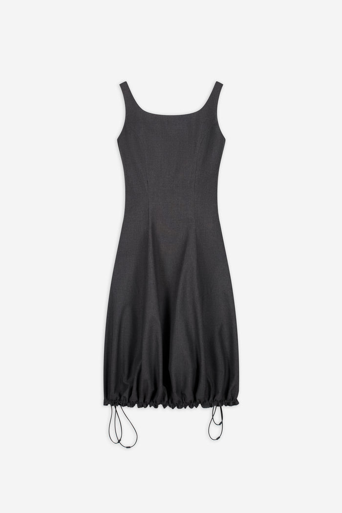 Technical Tailored Balloon Dress