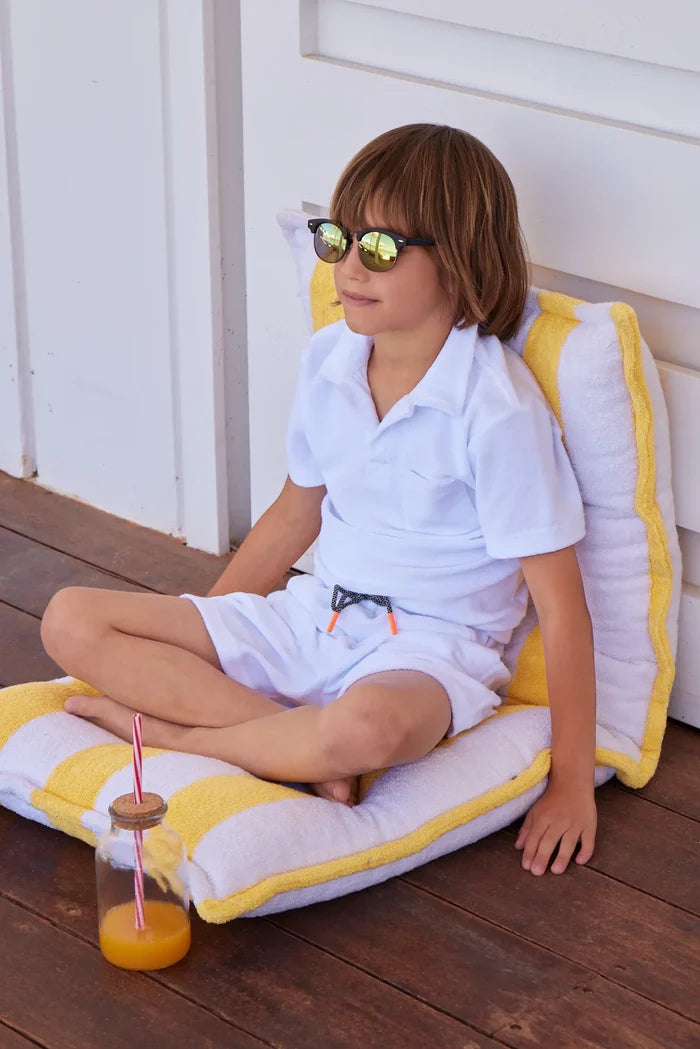 Polos Marie Raxevsky Terry Polo White Apoella