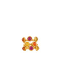 Rings Sylvia Toledano Thalita Stones Ring Multi O/S Apoella