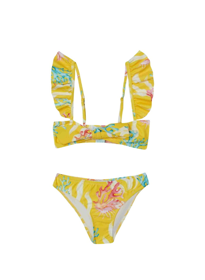Bikini Marie Raxevsky Tie Knot Bikini Sunset Reef Apoella