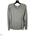 Top Long Sleeve By Athleta In Grey, Size: L