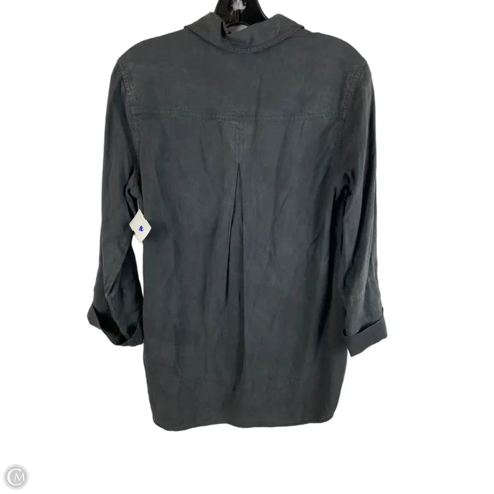 Top Long Sleeve By Cloth & Stone In Grey, Size: S