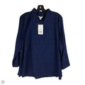 Top Long Sleeve By Crown And Ivy In Navy, Size: Xl