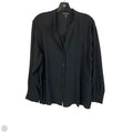 Top Long Sleeve By Eileen Fisher In Black, Size: L