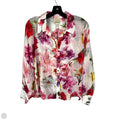 Top Long Sleeve By Industry In Floral Print, Size: L