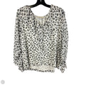 Top Long Sleeve By Loft In White, Size: M