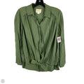 Top Long Sleeve By Maeve In Green, Size: Xs