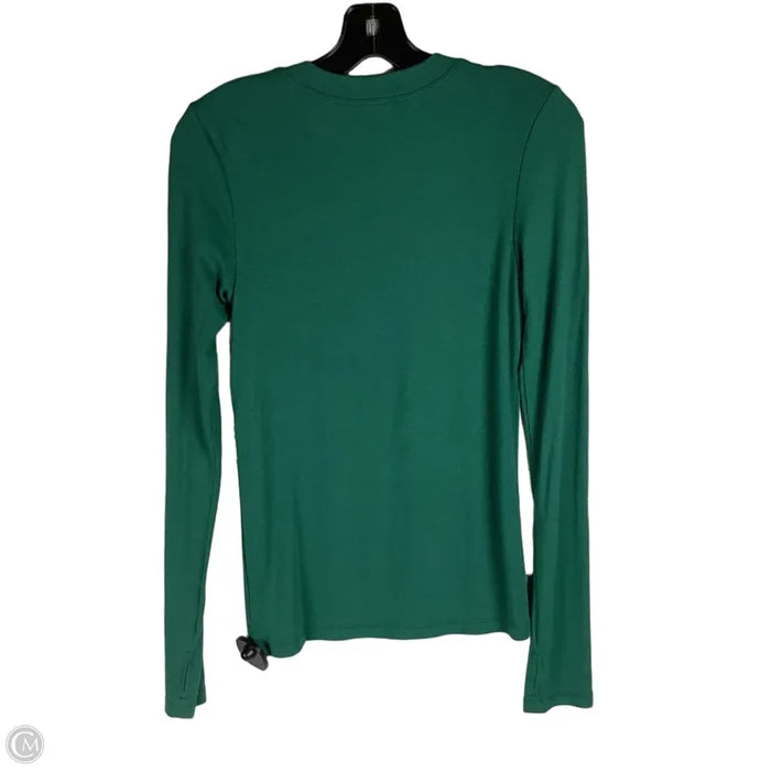 Top Long Sleeve By Splits59 In Green, Size: M
