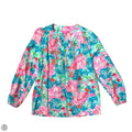 Top Long Sleeve Designer By Lilly Pulitzer In Blue & Pink, Size: Xs