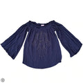 Top Long Sleeve Designer By Lilly Pulitzer In Blue, Size: Xs
